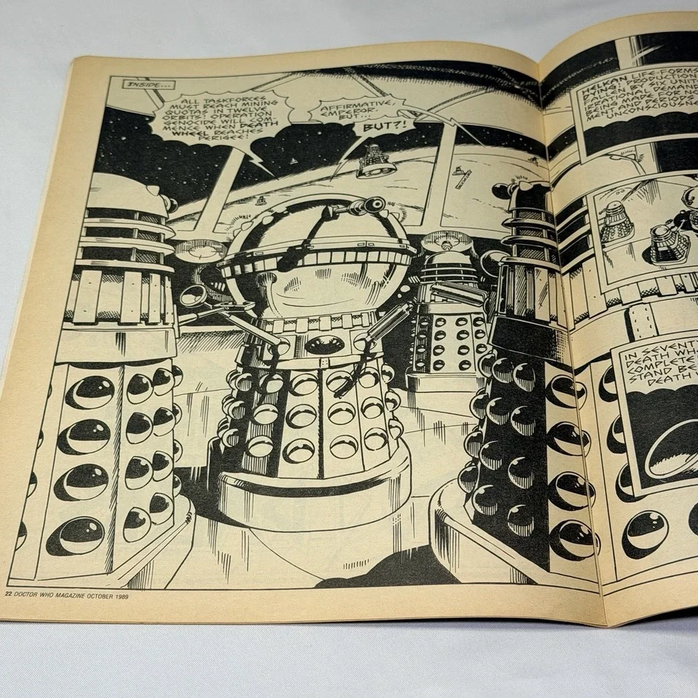 Doctor Who Magazine Issue # 153, October 1989 John Nathan-Turner Interview